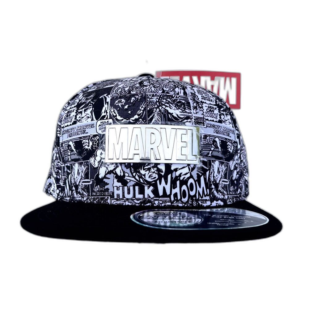 Marvel Comic Strip Concept One Snapback Hat NEW